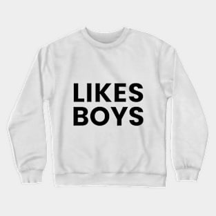 Likes Boys Crewneck Sweatshirt